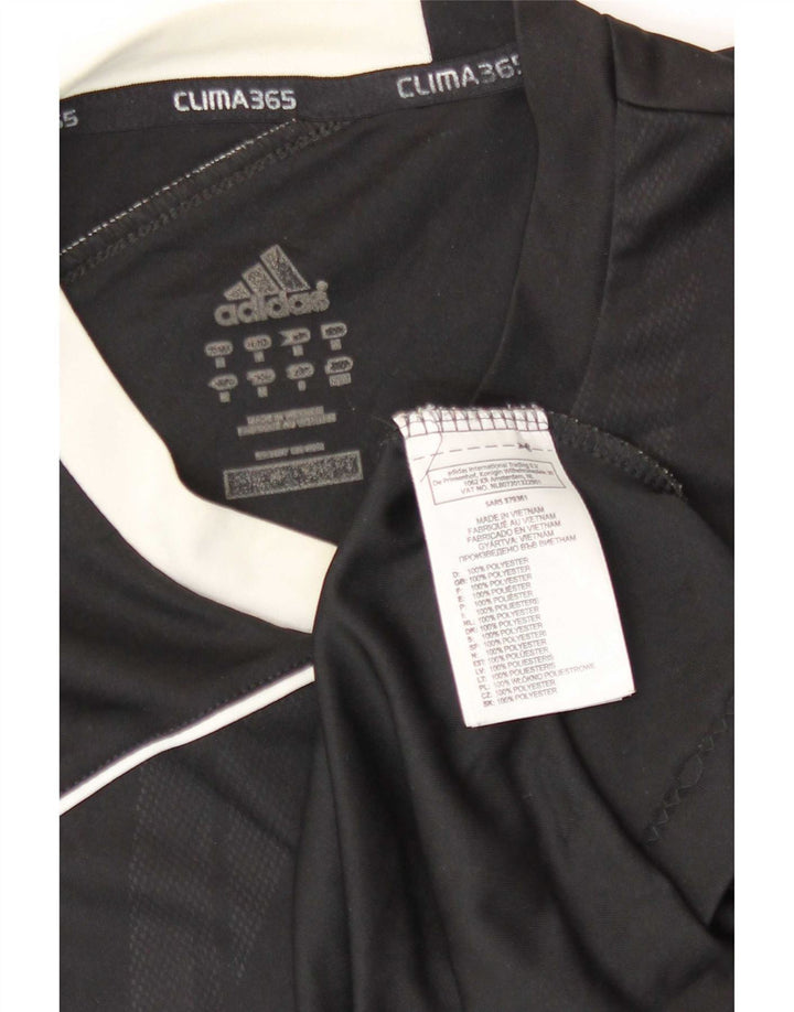 Vesta grafică Adidas F50 pentru bărbați, poliester geometric negru mediu