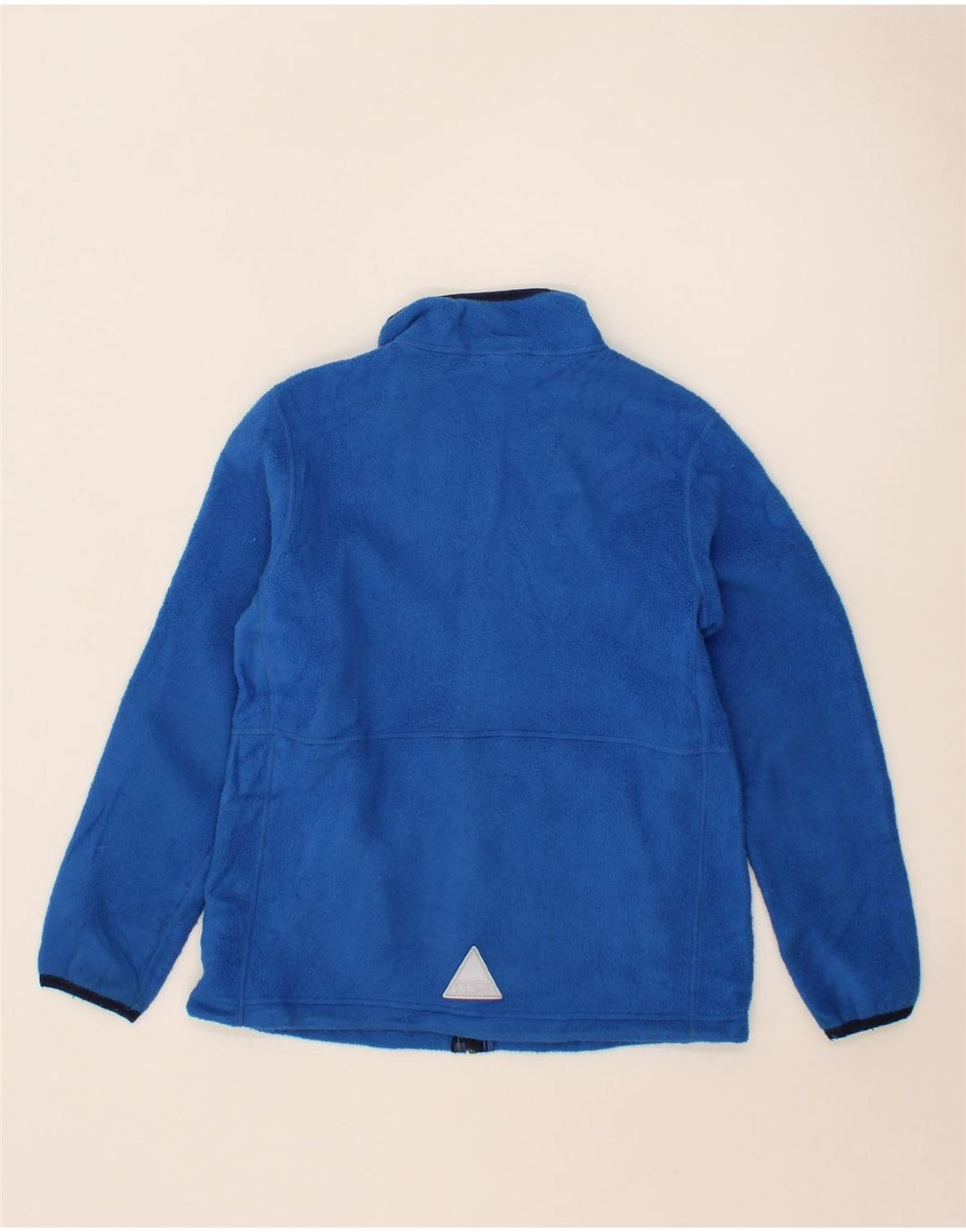 L.L.BEAN Boys Fleece Jacket 10-11 Years Medium Blue Polyester Vintage L.L.Bean and Second-Hand L.L.Bean from Messina Hembry 