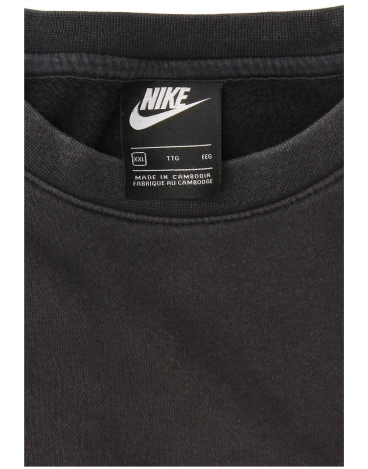 Pulover NIKE pentru bărbați, cu tăiere largă, 2XL, negru