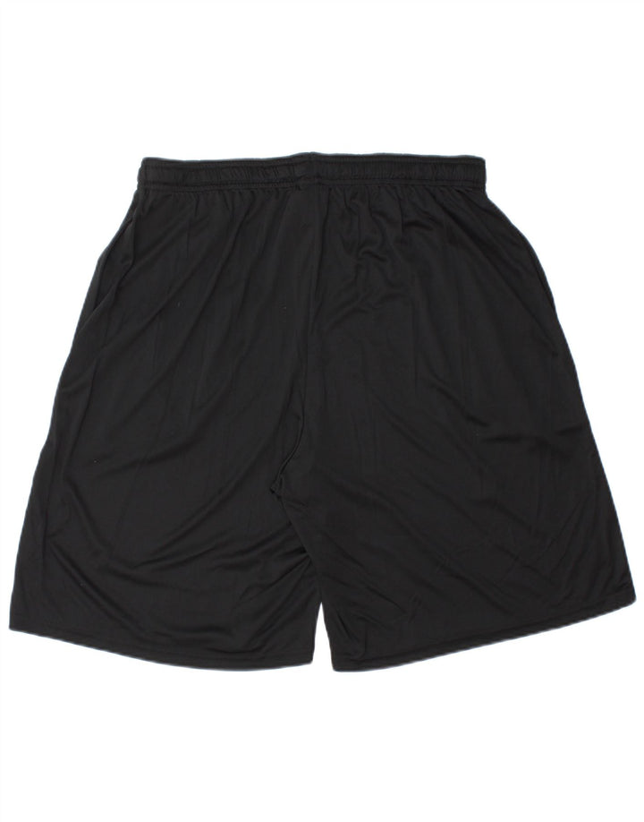 Pantaloni scurți sport Dri-Power pentru bărbați RUSSELL ATHLETIC XL poliester negru