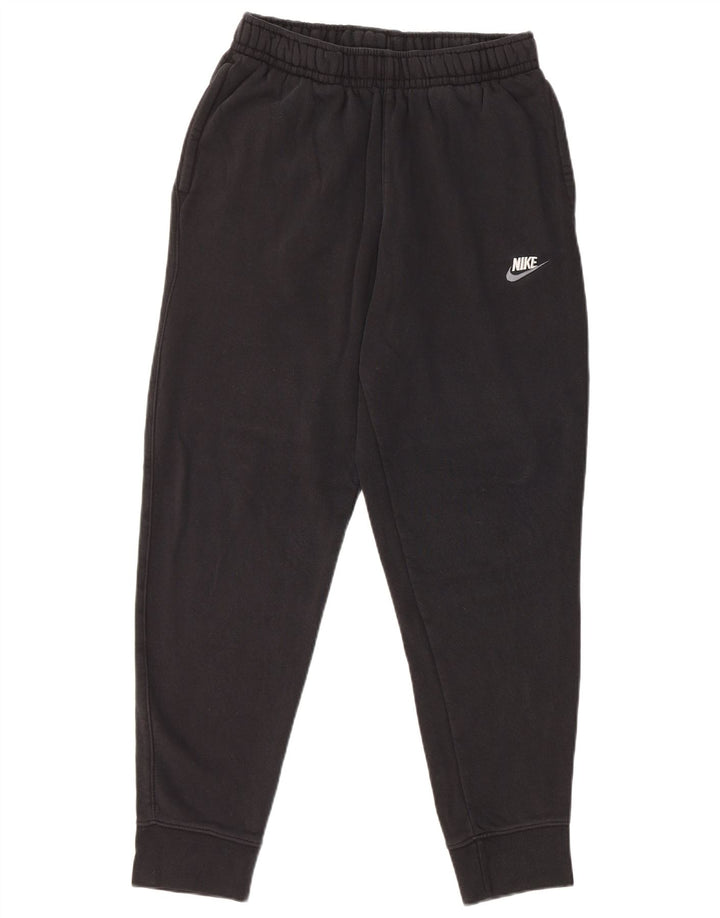 Pantaloni de trening Nike pentru bărbați Joggeri, bumbac mediu negru