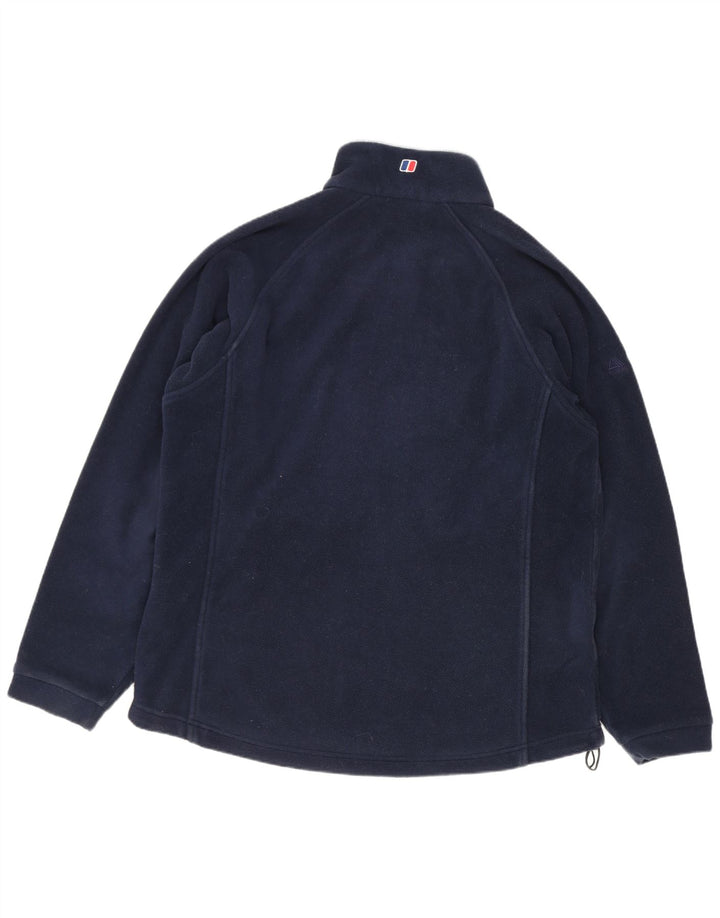 Jachetă fleece pentru femei Berghaus UK 16 mare poliester bleumarin