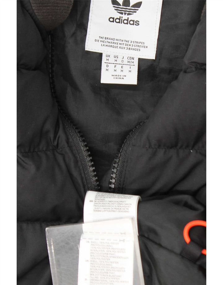 Jachetă Bomber căptușită pentru bărbați Adidas UK 38 Medium Gri Poliester