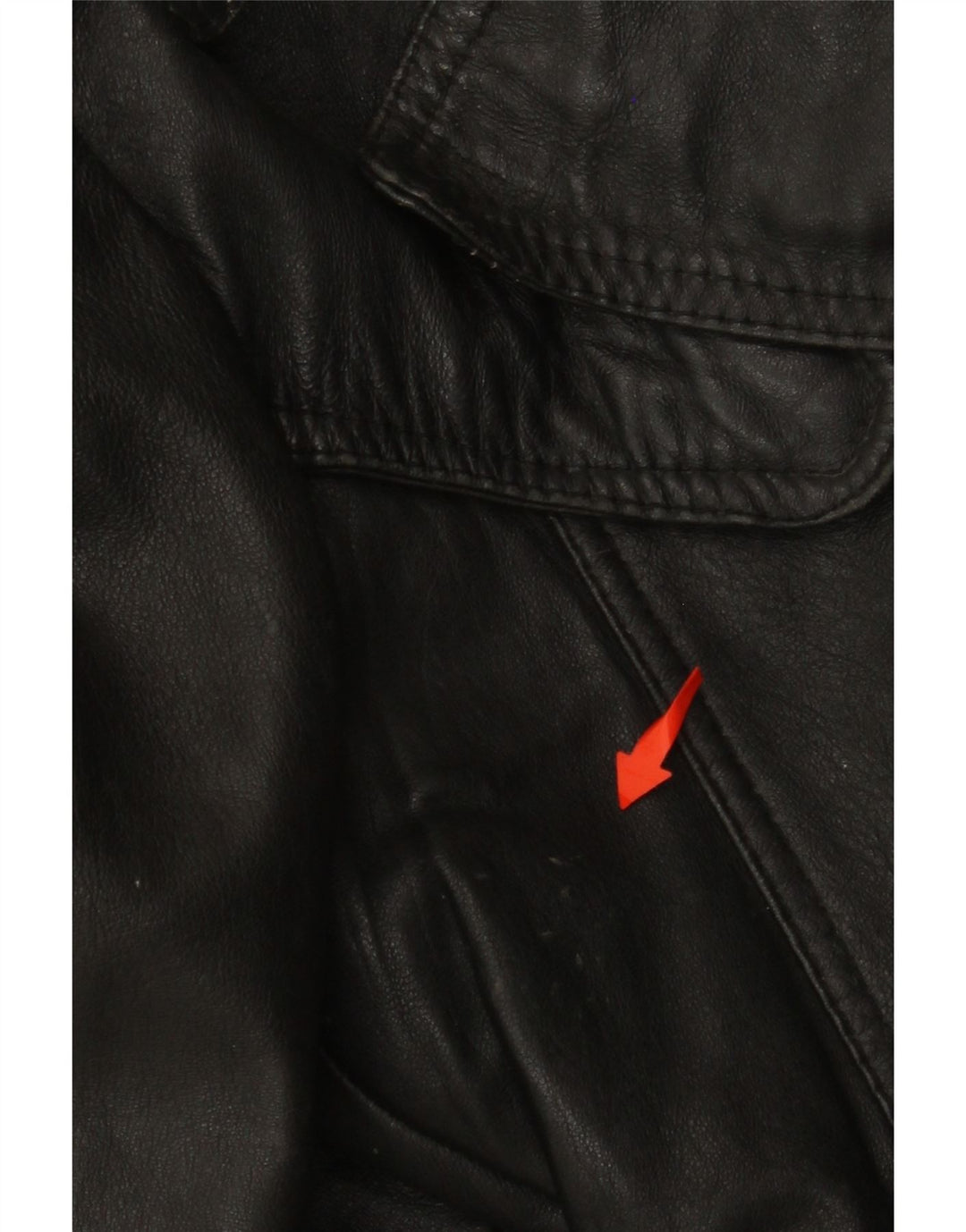 Jachetă militară crop pentru femei VINTAGE UK 12 Medium Black