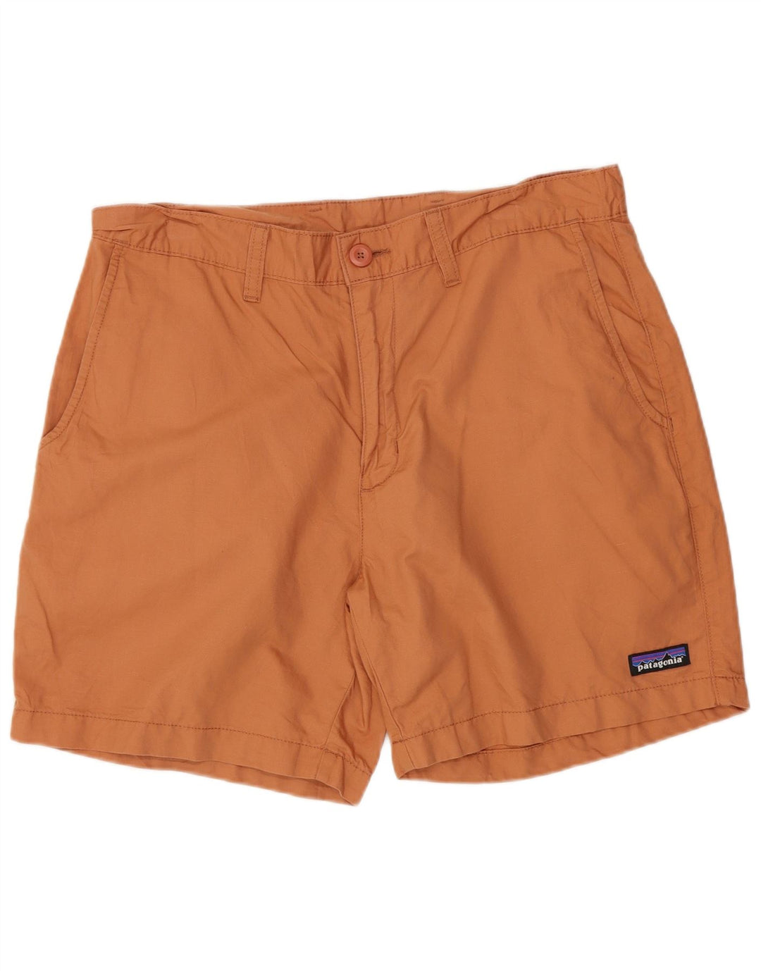 Pantaloni scurți chino pentru bărbați Patagonia W32 bumbac portocaliu mediu