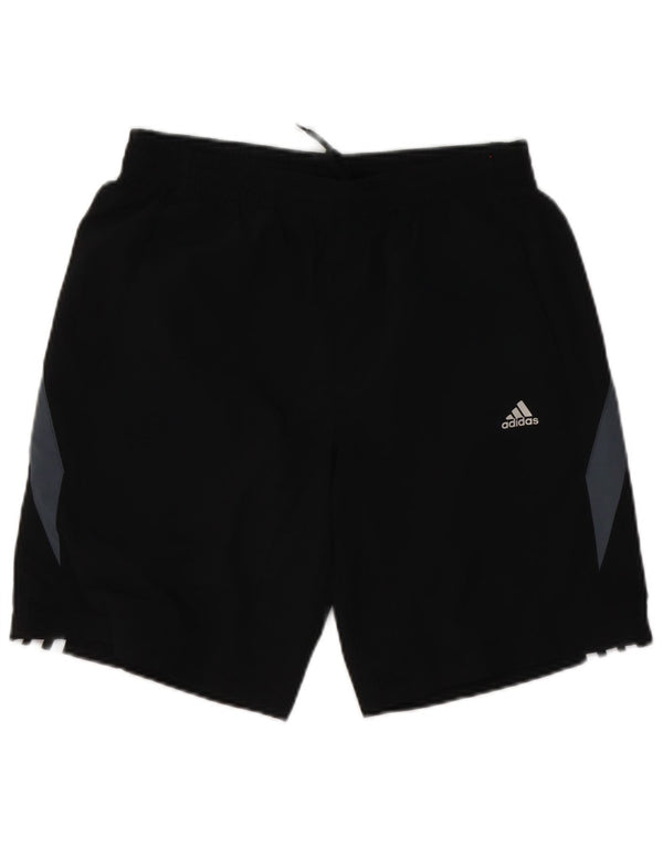 Pantaloni scurți sport adidas Climalite pentru bărbați, negru, poliester color bloc