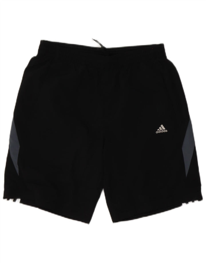 Pantaloni scurți sport adidas Climalite pentru bărbați, negru, poliester color bloc