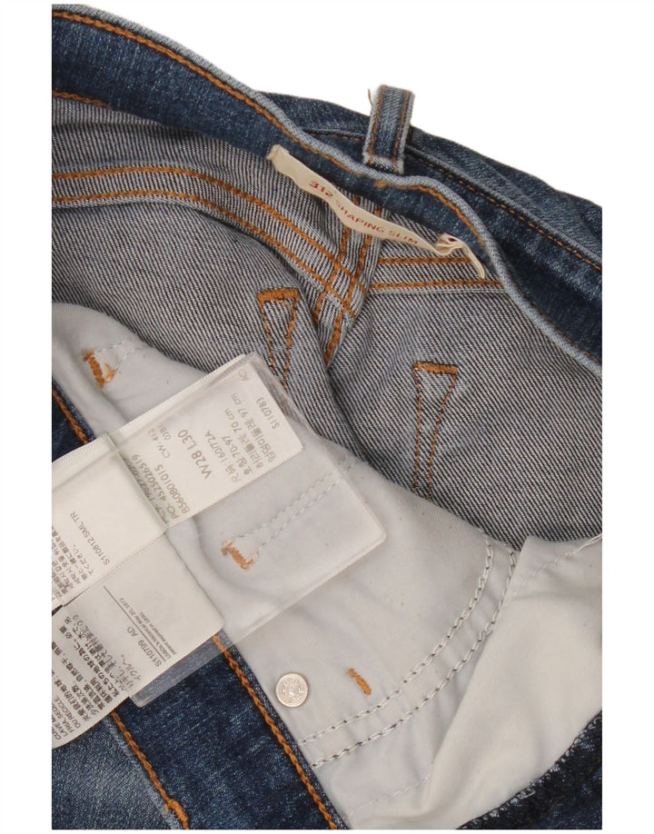 Blugi Levi's 312 Shaping Slim W28 L26 Bumbac albastru