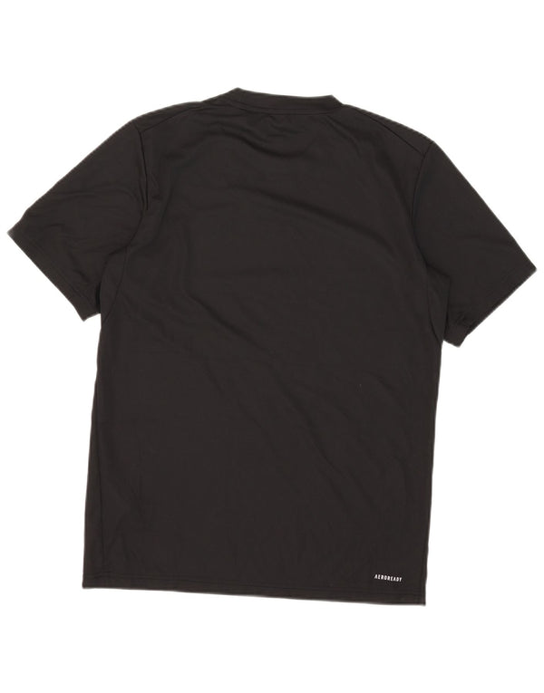 Tricou pentru bărbați Adidas Aeroready Top mic poliester negru
