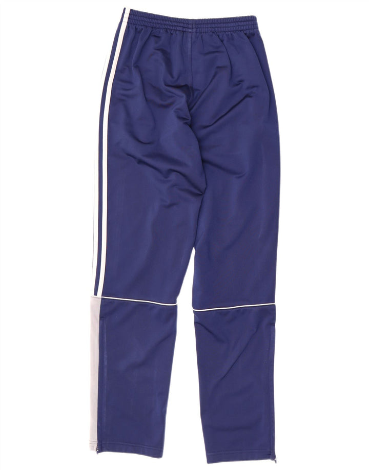 Pantaloni de trening Adidas pentru băieți 13-14 ani, albastru, poliester