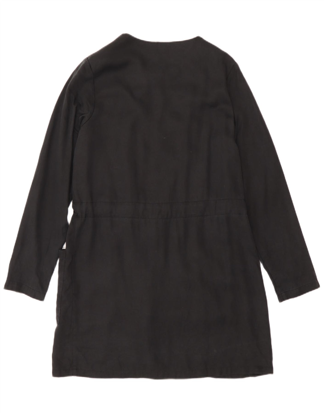 Jachetă pentru femei Zara cu fermoar complet UK 6 XS Lyocell negru
