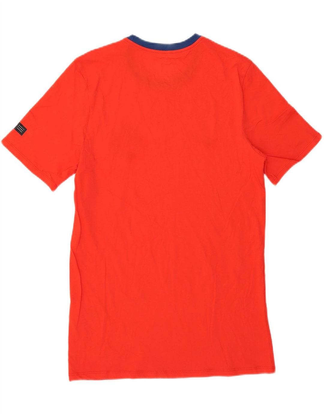 Tricou cu croi atletic Nike pentru bărbați Top, bumbac roșu mediu