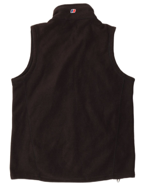 Gilet din lână pentru bărbați Berghaus UK 40, mare, negru, poliester