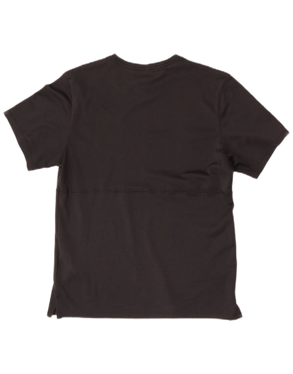 Tricou Nike Dri Fit pentru femei Top UK 10 Small Negru Poliester