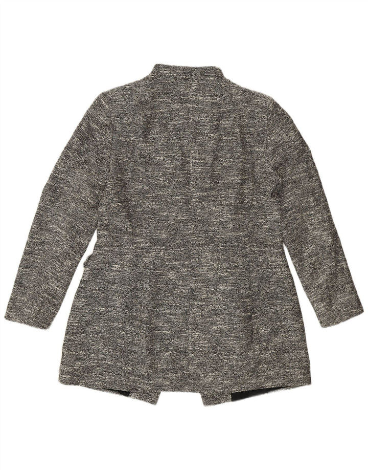 Pardesiu pentru femei Zara UK 18 XL, bumbac cu pete gri