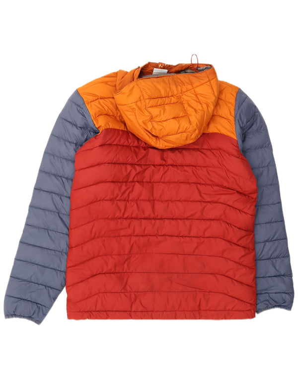 Jachetă căptușită cu glugă Columbia Omni-Heat pentru bărbați UK 38 Medium Multicolor
