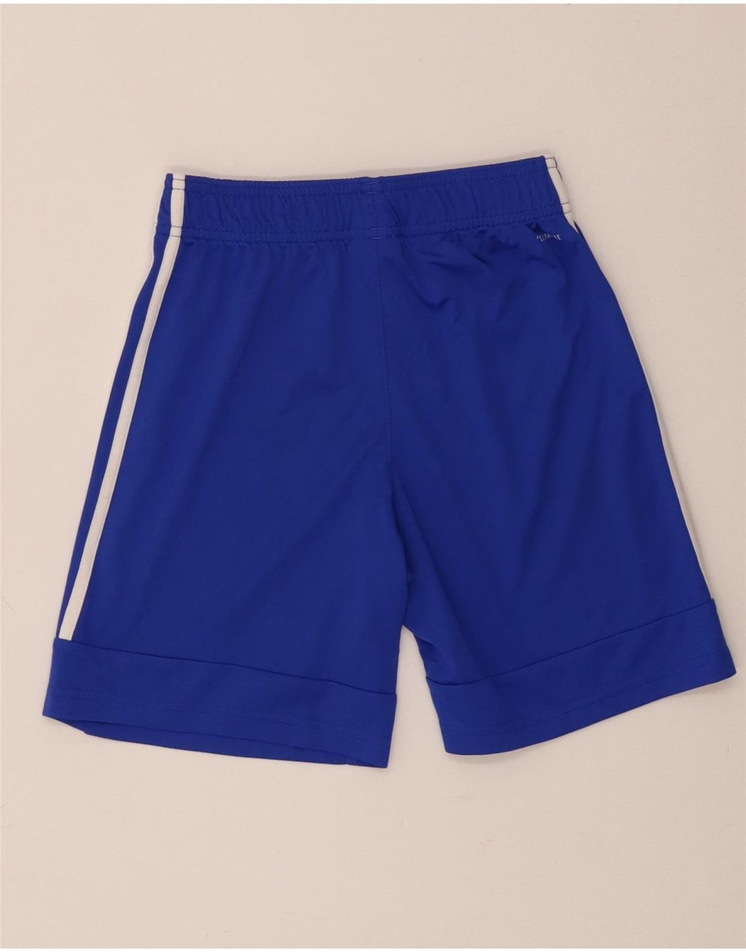 Pantaloni scurți sport adidas Climalite pentru băieți 11-12 ani poliester albastru
