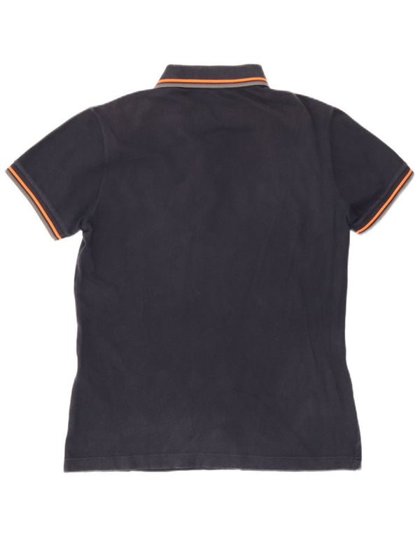 Cămașă polo Fred Perry pentru bărbați, bumbac, albastru bleumarin