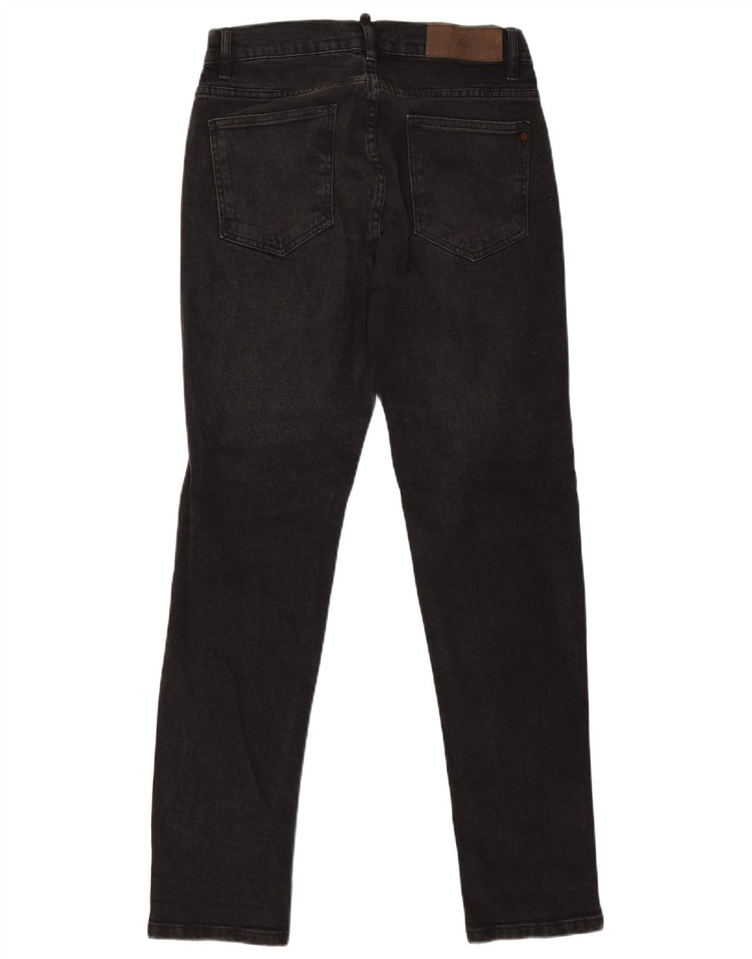 Blugi slim pentru bărbați Zara EU 38 Mici W30 L31 Negri