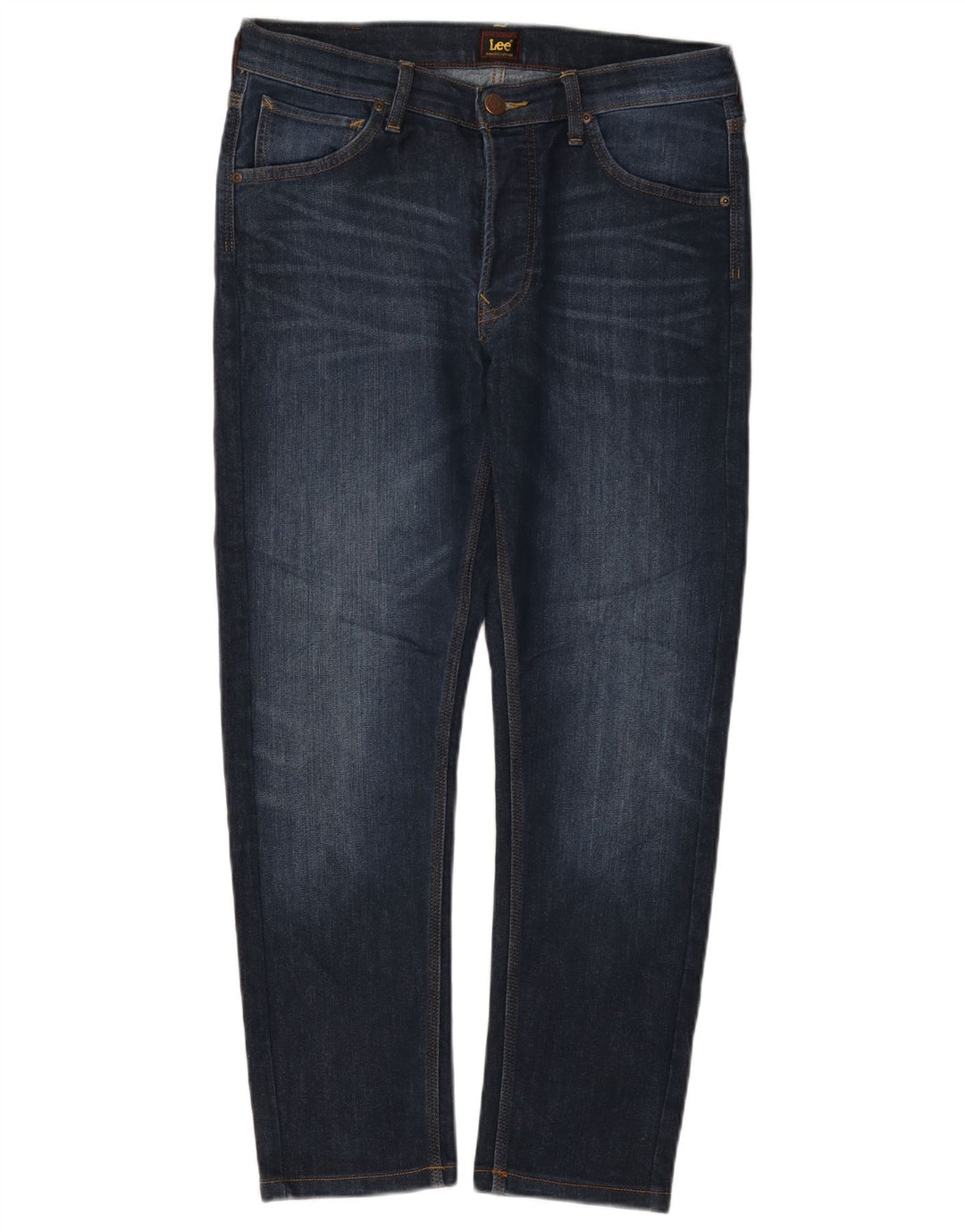 Blugi pentru bărbați Lee Daren Slim W31 L27 Bumbac bleumarin