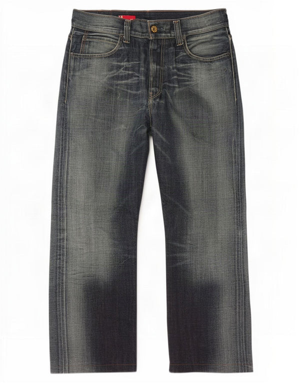Blugi drepti pentru bărbați Levi's 506 Standard Fit W36 L34 Bumbac bleumarin