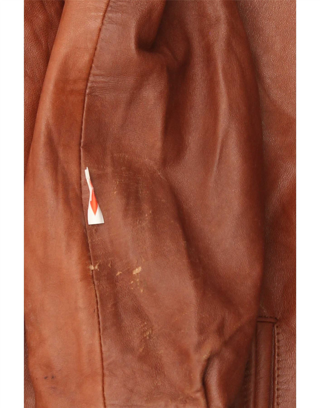 Jachetă din piele vintage pentru bărbați UK 42 XL maro