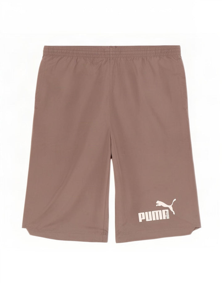 Pantaloni scurți sport Puma Graphic Bermuda pentru bărbați, poliester mediu gri