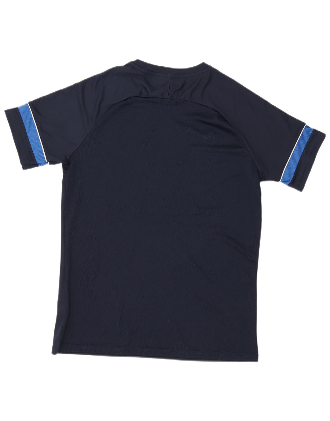 Tricou pentru bărbați Nike Dri Fit Top mare, albastru bleumarin, poliester color bloc