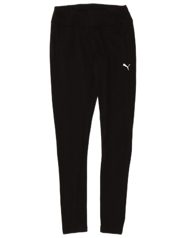 Leggings pentru femei Puma UK 8 Small Black Bumbac