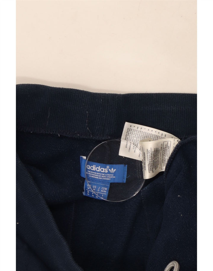 Pantaloni de trening grafic ADIDAS pentru bărbați Pantaloni de jogging, mediu, bleumarin, bumbac