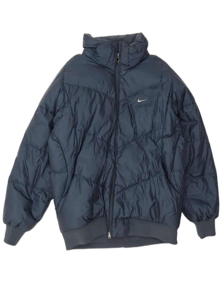 Jachetă căptușită pentru bărbați Nike Marea Britanie 47/48 2XL Nailon bleumarin