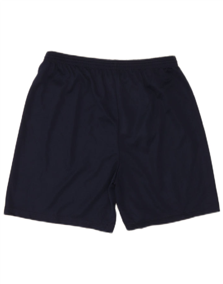 Pantaloni scurți sport Errea pentru bărbați, poliester, albastru-marin mediu