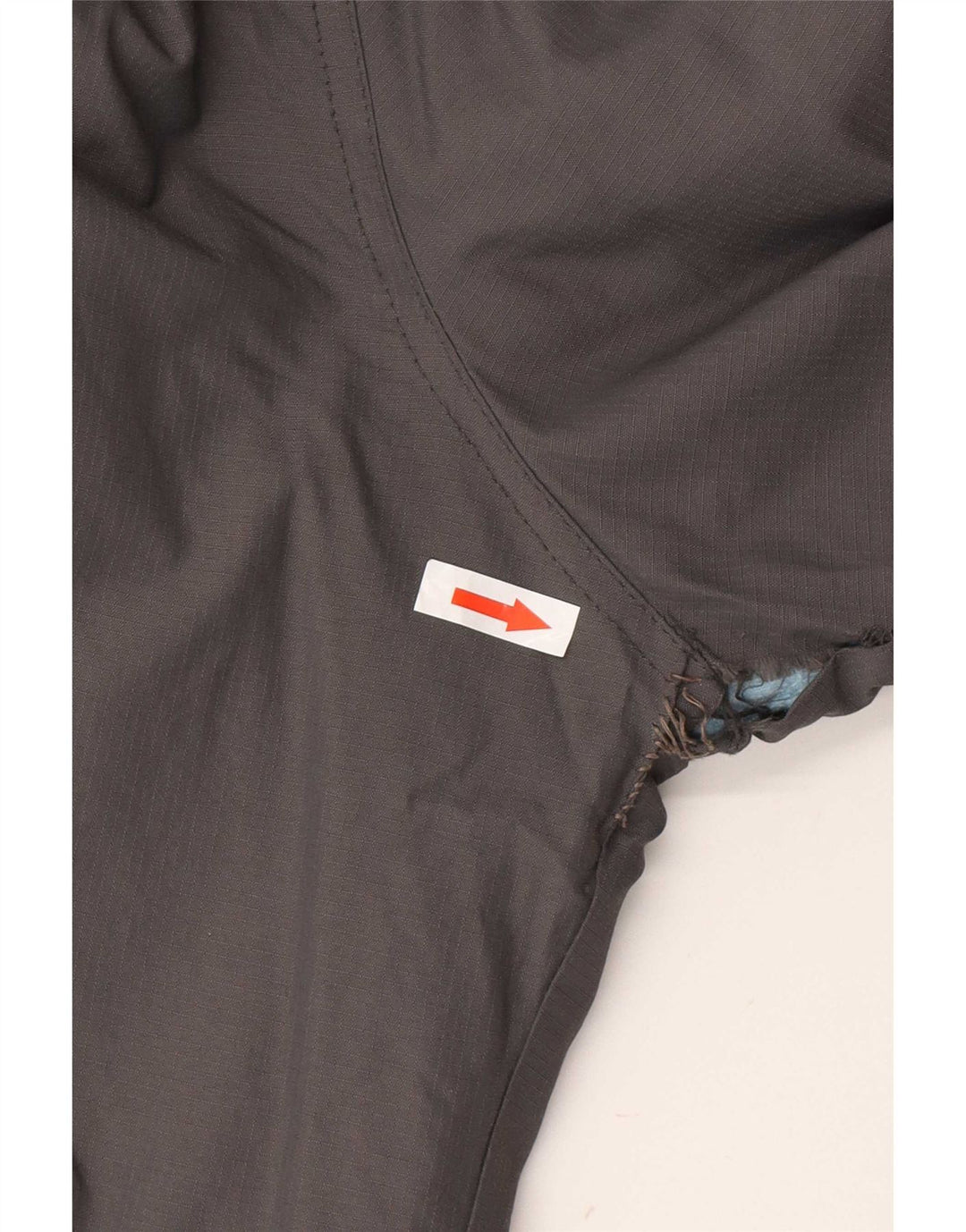 Jachetă de vânt cu glugă Superdry pentru femei UK 14, nailon gri mediu