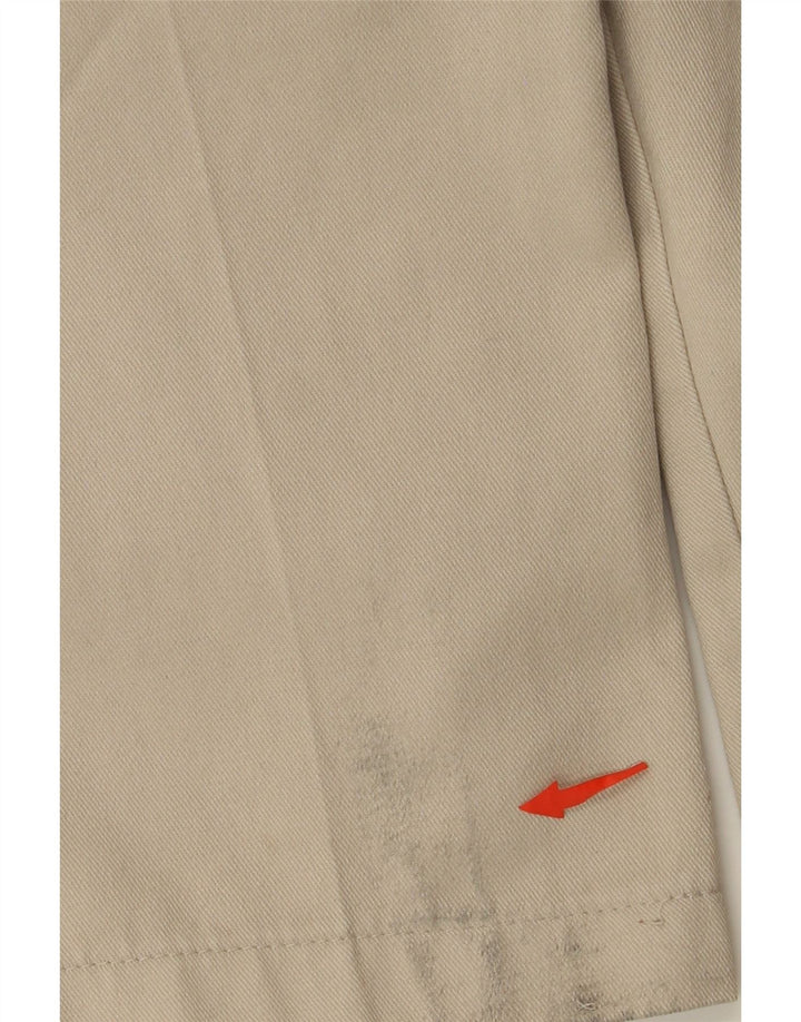 DICKIES Pantaloni chino drepți pentru bărbați W34 L30 poliester bej