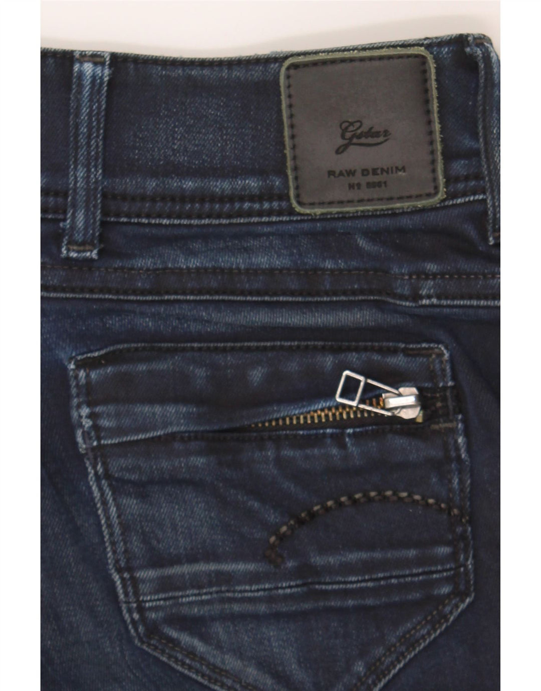 G-STAR Womens Skinny Jeans W25 L32 Navy Blue Polyester Vintage G-Star and Second-Hand G-Star from Messina Hembry 