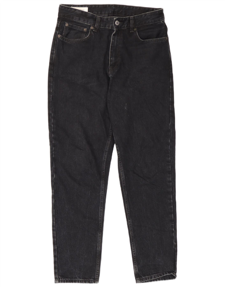 Blugi slim pentru bărbați Zara EU 38 Mici W30 L29 Negri