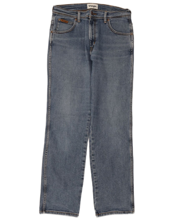 WRANGLER Blugi drepte pentru bărbați Texas W31 L30 Bumbac albastru