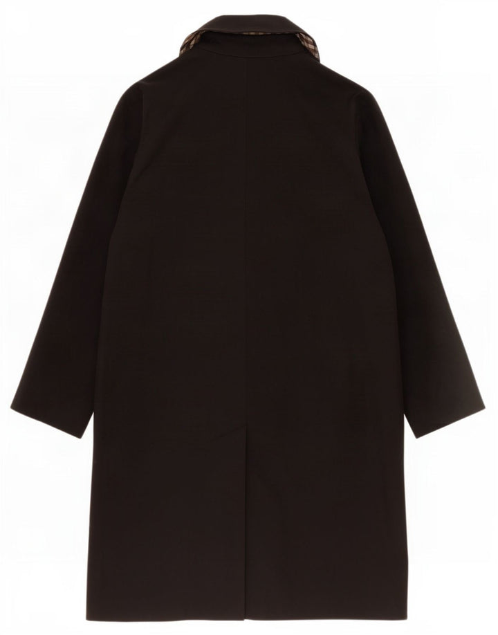 Pardesiu Aquascutum pentru femei UK 14, mare, negru, poliester