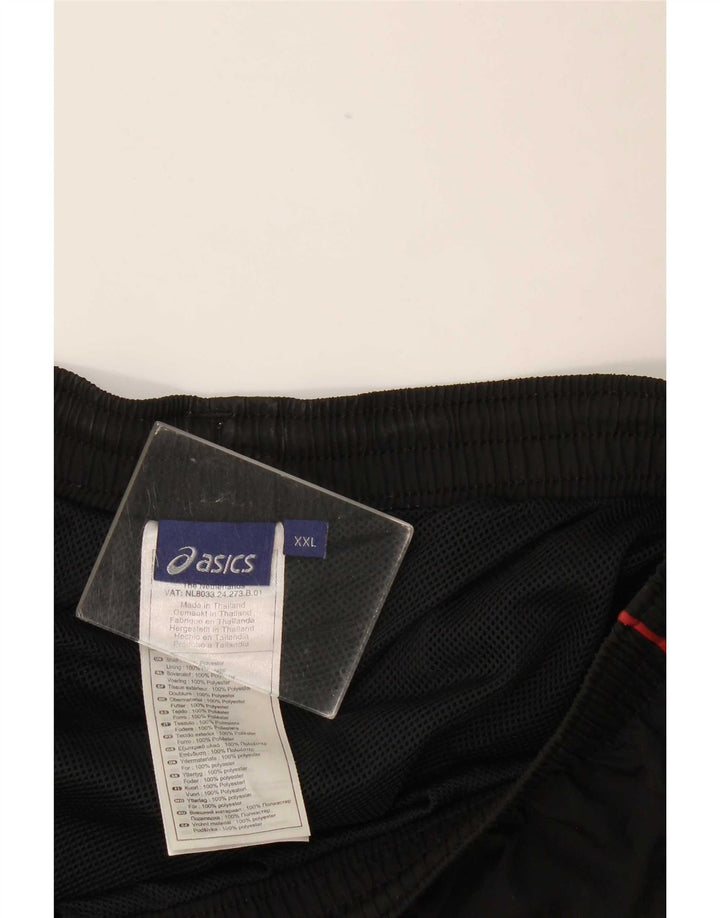 Pantaloni scurți sport Asics pentru bărbați 2XL, negru, poliester color bloc