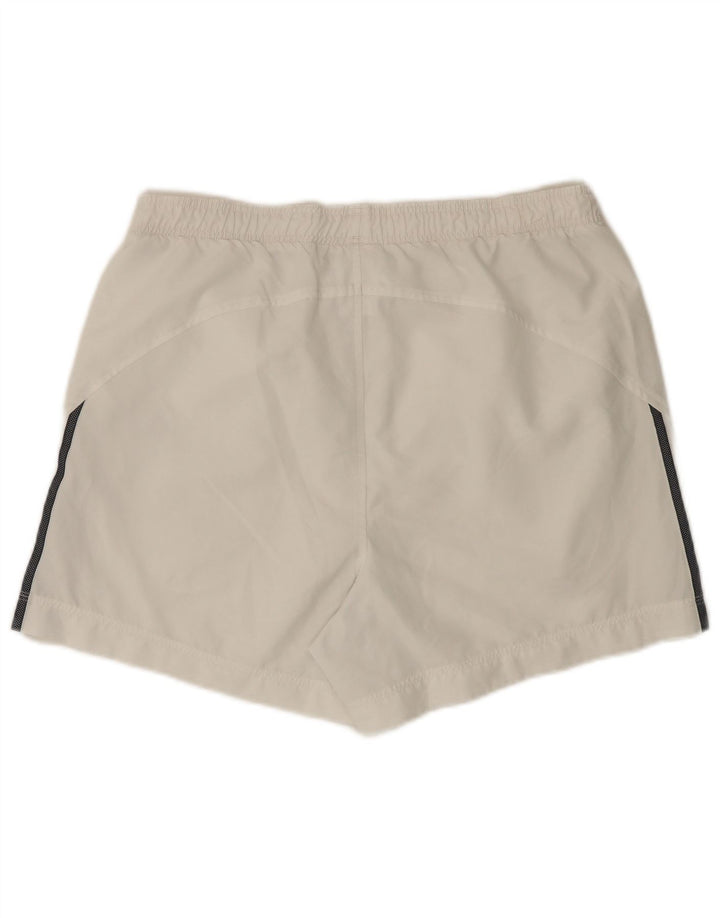 Pantaloni scurți sport pentru bărbați Adidas, mari, alb, din poliester
