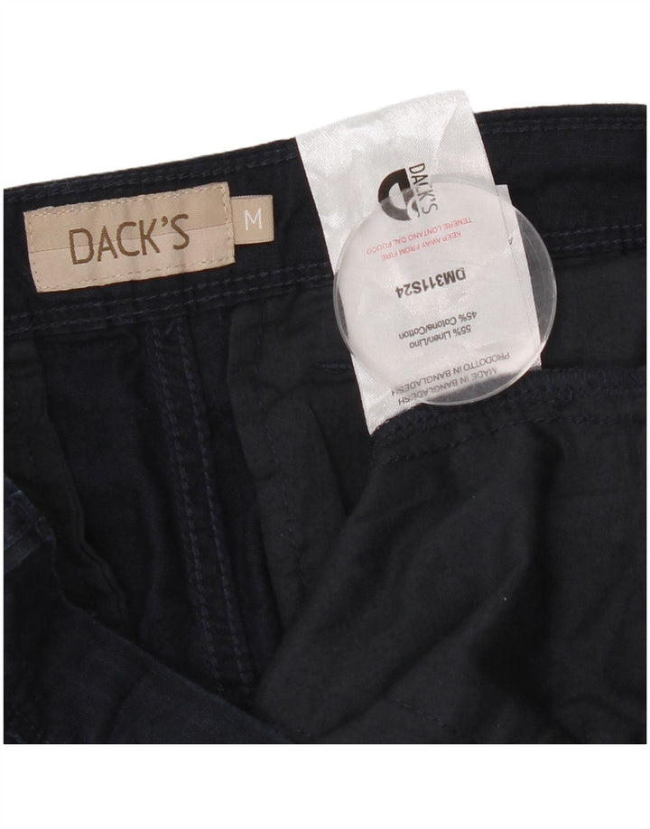 Pantaloni chino subțiri DAKS pentru bărbați, L32 L30, in albastru bleumarin