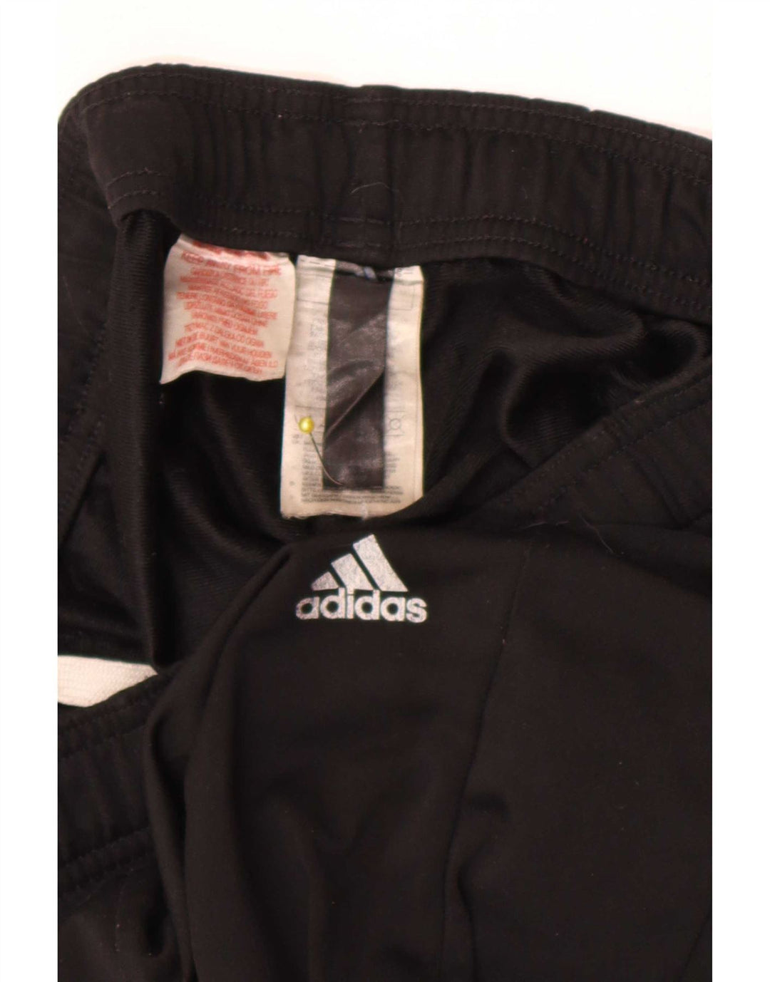 Adidas Băieți Pantaloni Trening Pantaloni Joggeri 13-14 Ani Poliester Negru
