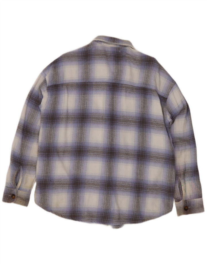 Cămașă Hollister pentru femei Boyfriend Fit Flannel Medium Multicoloră în carouri