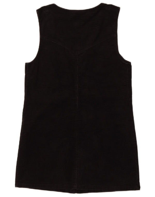 Rochie de velur fără mâneci pentru femei Tommy Hilfiger UK 10 Bumbac negru mic