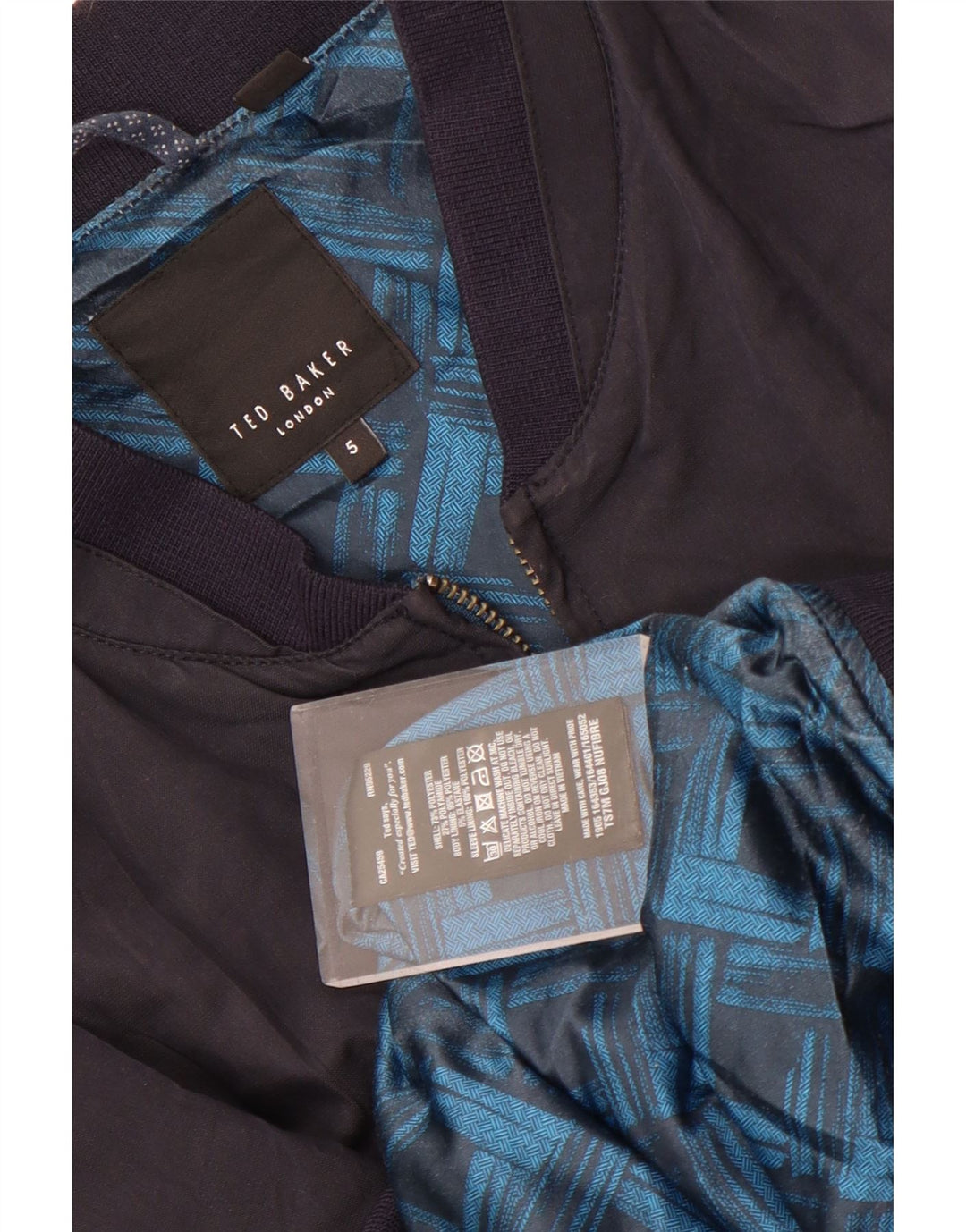 Jachetă bomber pentru femei Ted Baker Mărimea 5 XL Poliester bleumarin