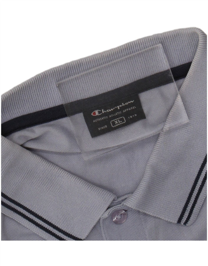 Tricou polo pentru bărbați CHAMPION XL Albastru
