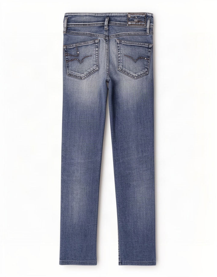 Blugi Diesel Matic Slim pentru femei W26 L28 Bumbac albastru