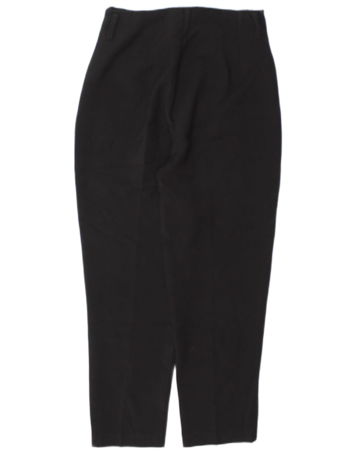 Zara Pantaloni Casual pentru Femei, Slim, Mărimea Medie W28 L27 Negru Poliester