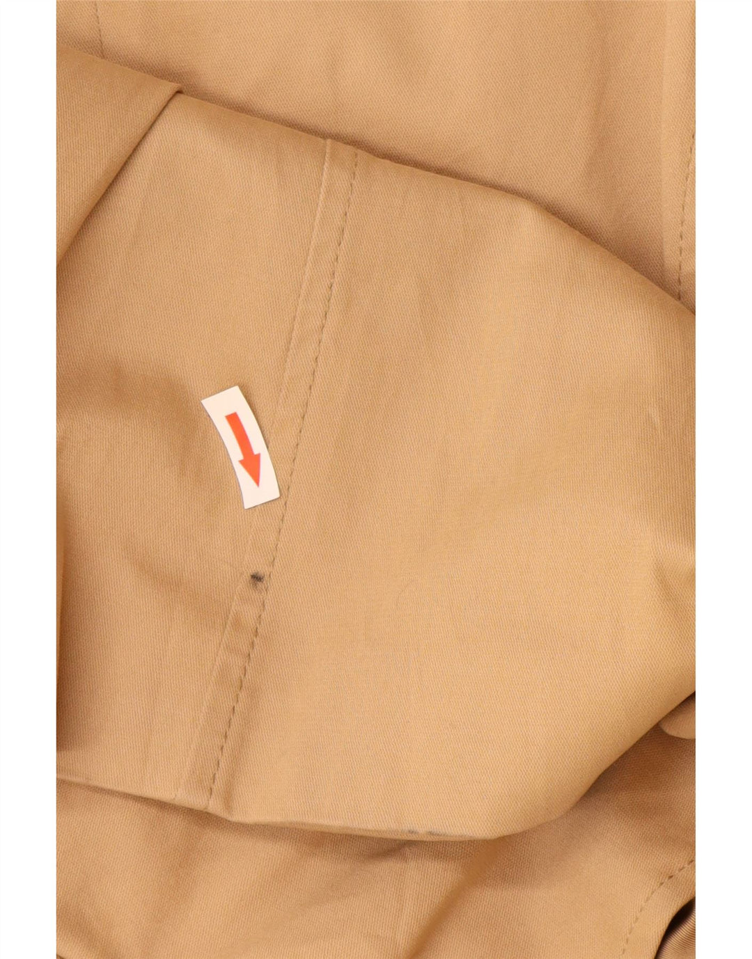 Trench pentru femei Zara UK 12 Bumbac Bej Mediu