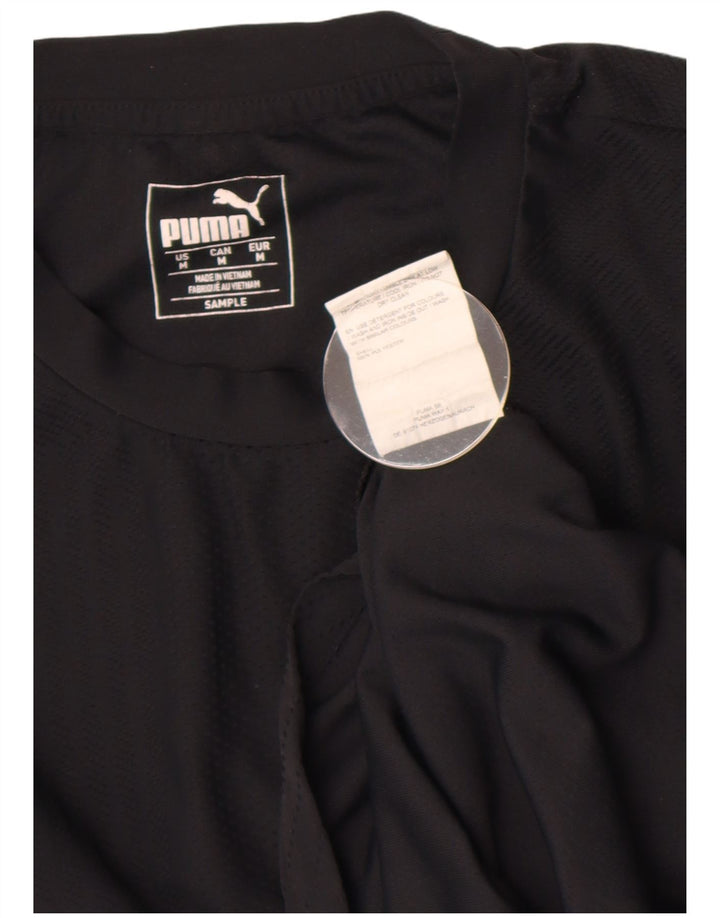 Tricou pentru bărbați Puma Top Medium Negru Poliester